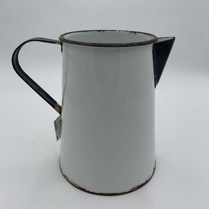 Large Enamel Jug