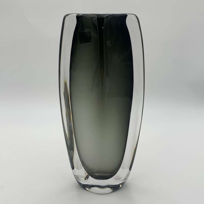 Orrefors"Smokey Black" Vase