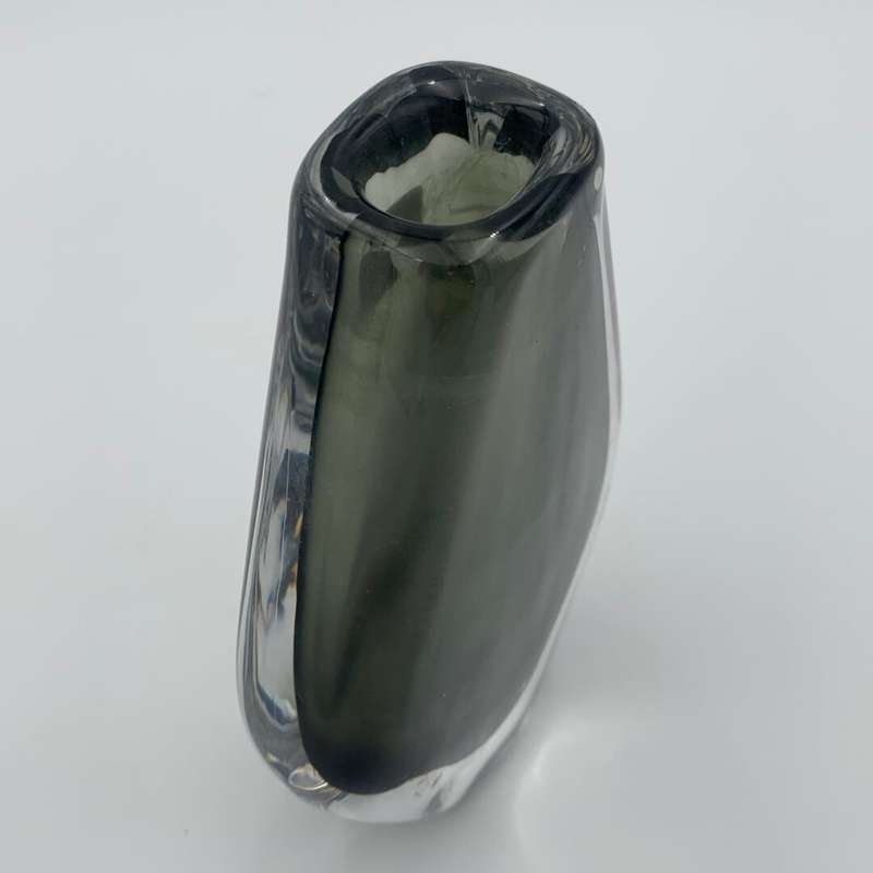 Orrefors"Smokey Black" Vase