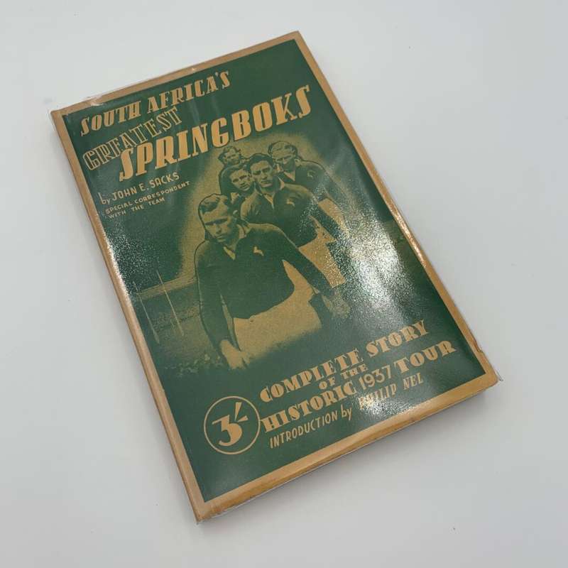 South Africans Greatest Springboks by John E.Sacks