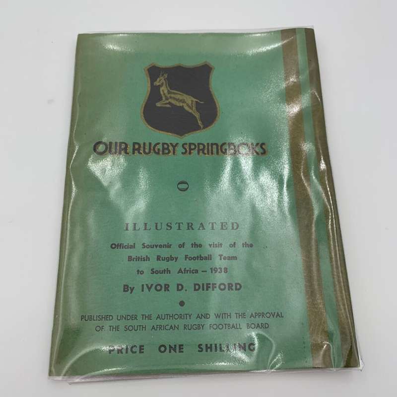 Our Rugby Springboks by Ivor D.Difford