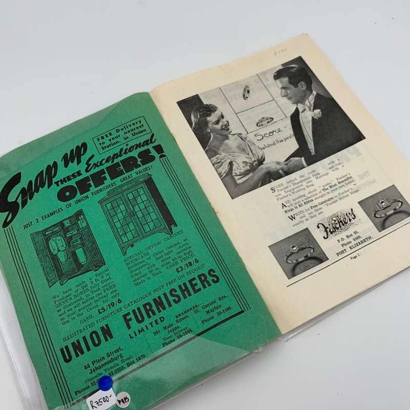 Our Rugby Springboks by Ivor D.Difford