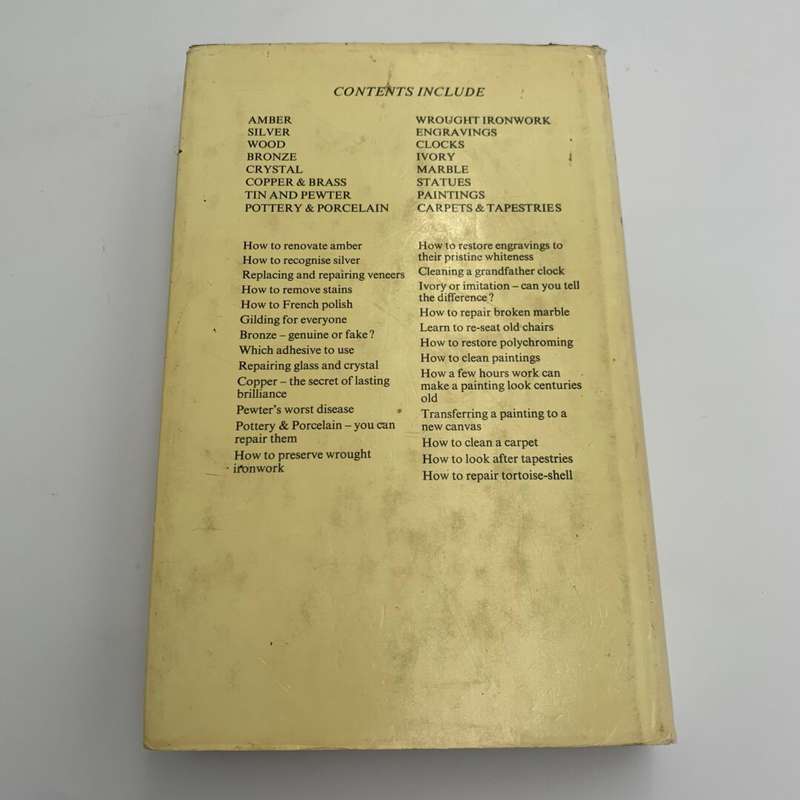 Antiques Professional Secrets for the Amateur by Michel Doussy
