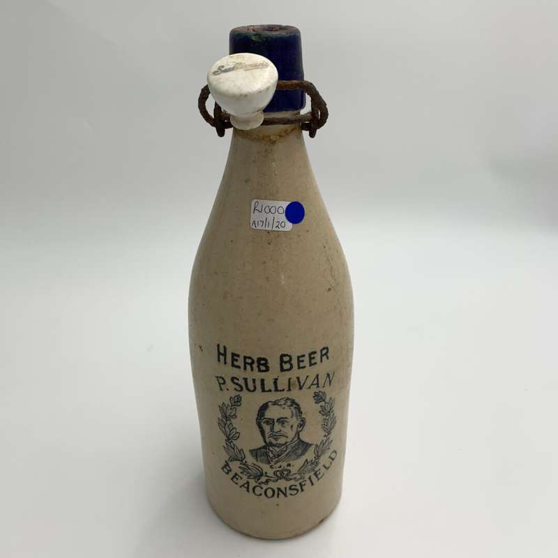 Herb Beer P.Sullivan Beaconsfield Bottle