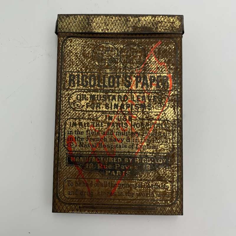 Rigollot's Paper Tin