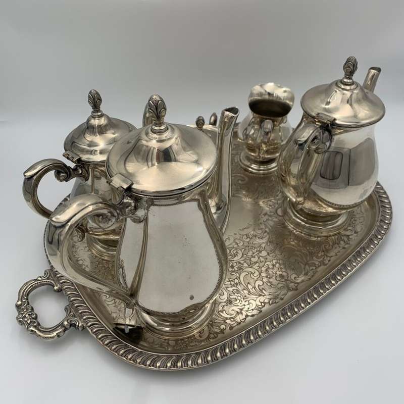 EPNS Set of 6 with Tray