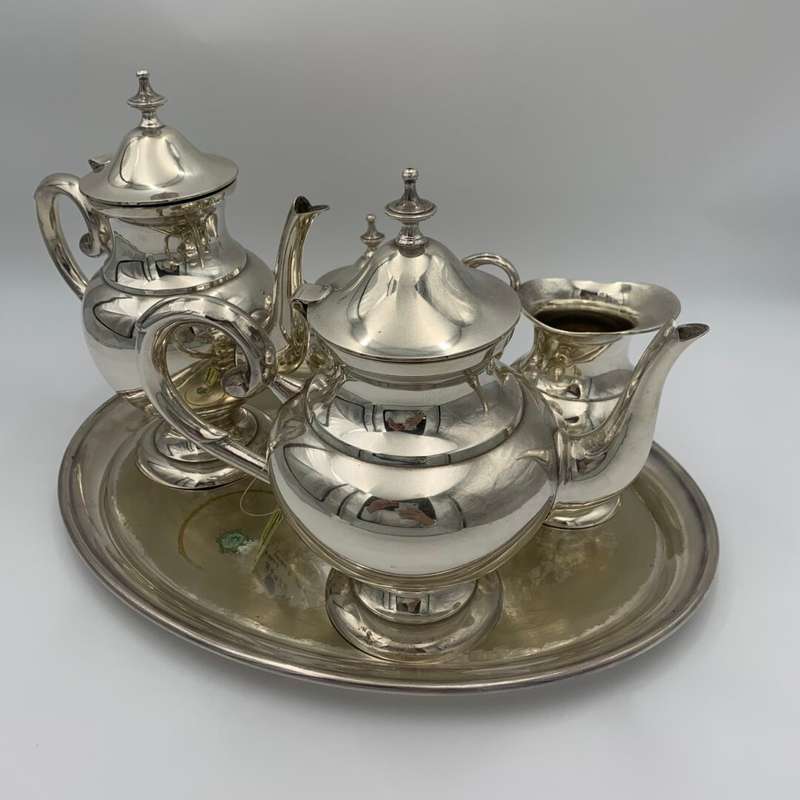 EPNS 4 Piece Set with Tray