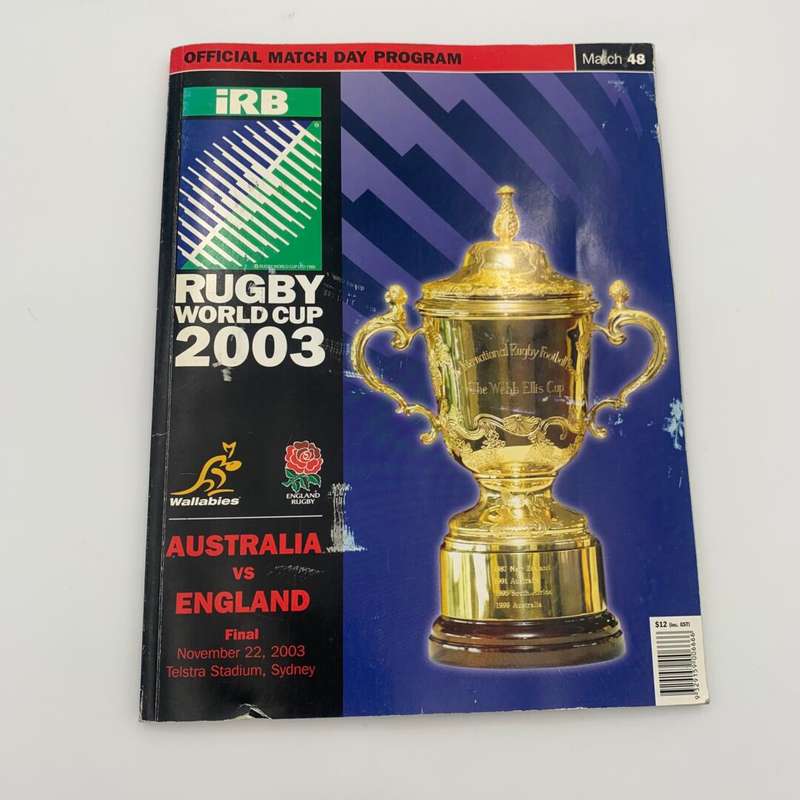Rugby World Cup Program Book