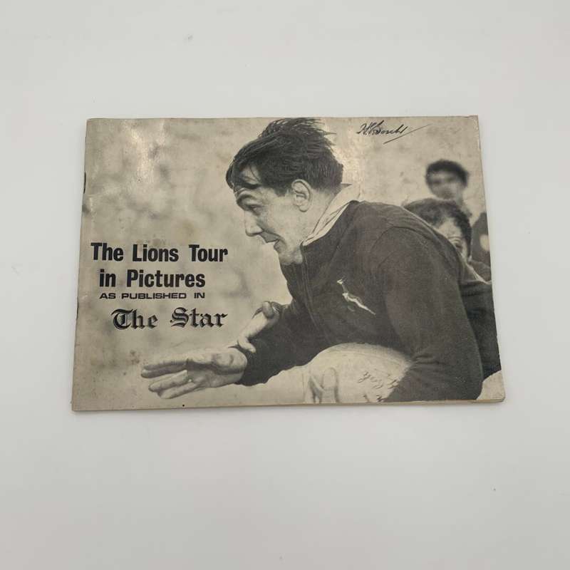 Lions Tour in Pictures Book