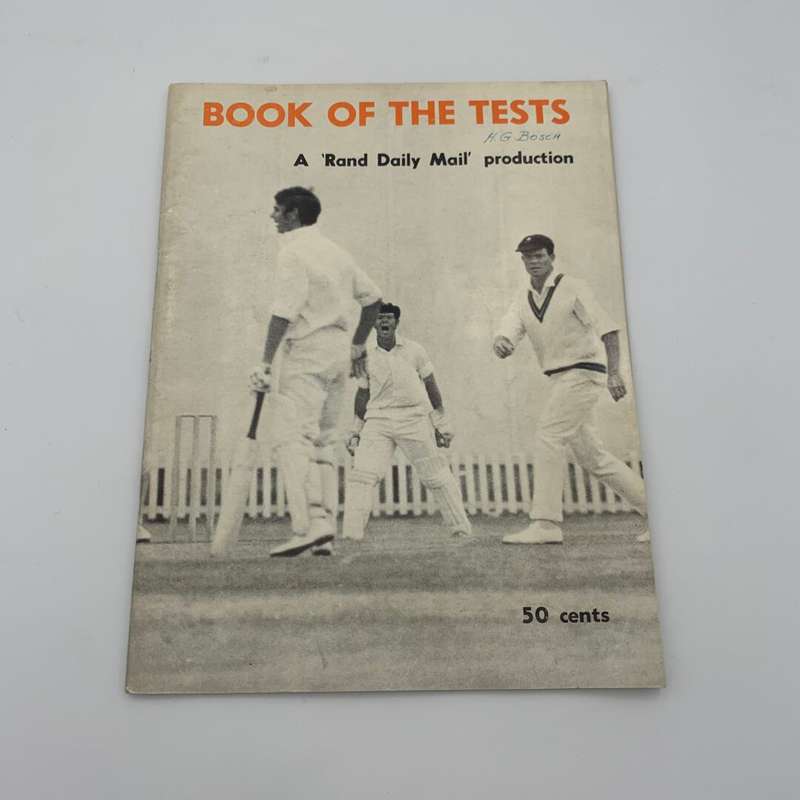 Book of The Tests H.G Bosch