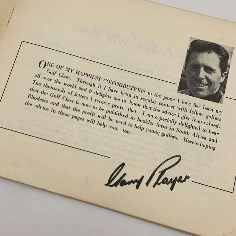 Gary Player's Golf Class by H.G Bosch