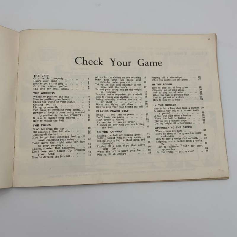 Gary Player's Golf Class by H.G Bosch