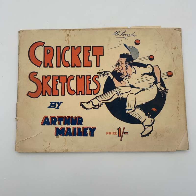 Cricket Sketches by Arthur Mailey