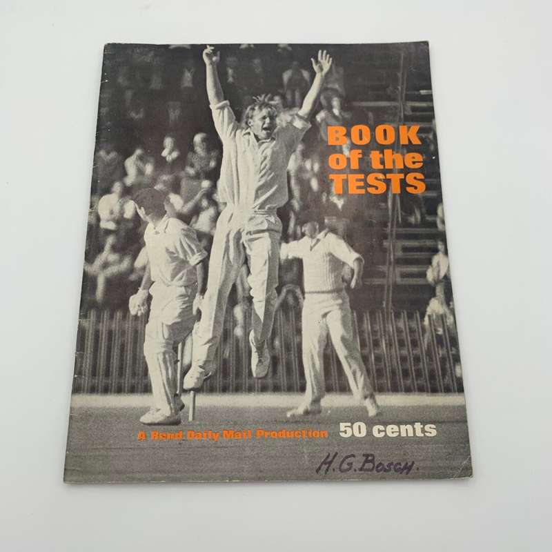Book of The Tests H.G Bosch
