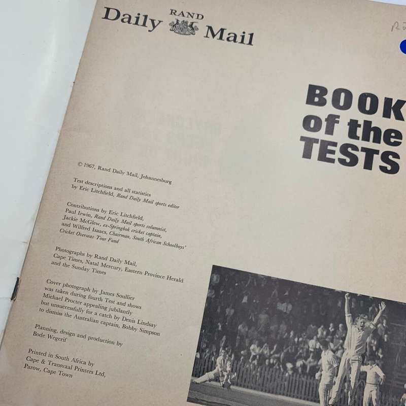 Book of The Tests H.G Bosch