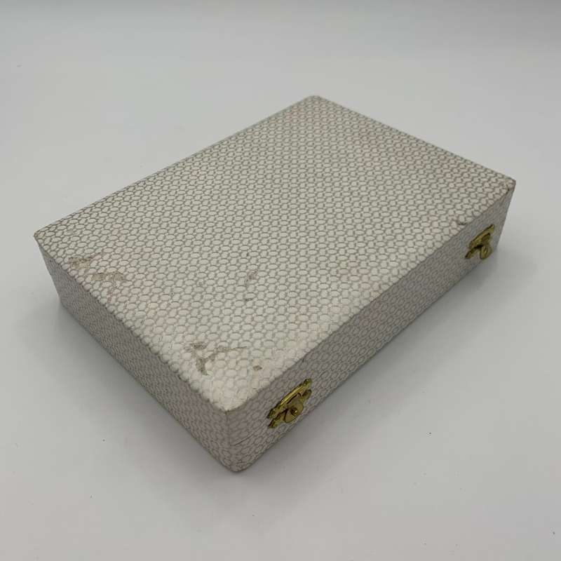 EPNS Yeoman Plate Fruit Set in White Case