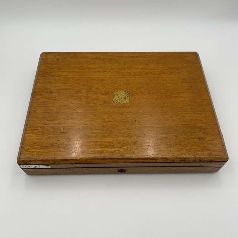 21 Piece Fish Set in Wooden Case