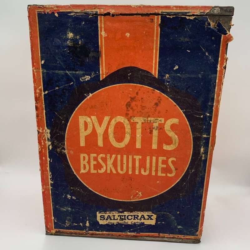 PYOTTS "Beskuitjies" Tin