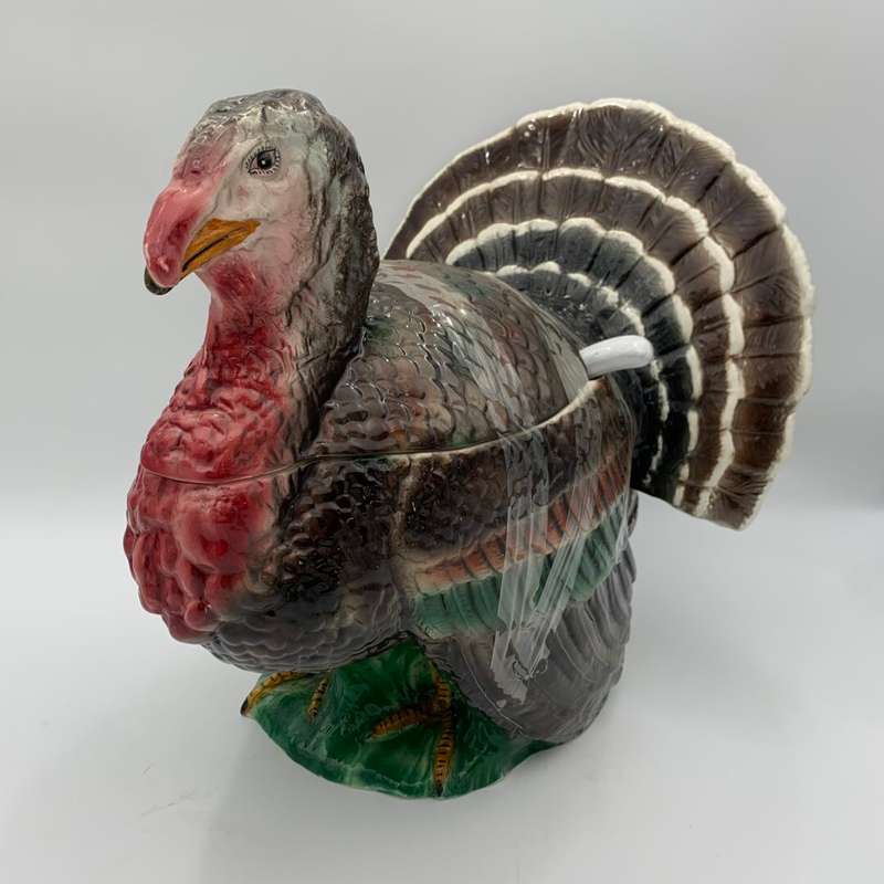 Hand Painted Turkey Soup Turin