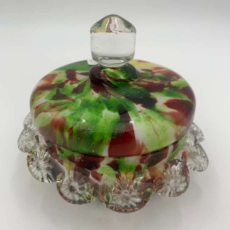 Glass Trinket Box
