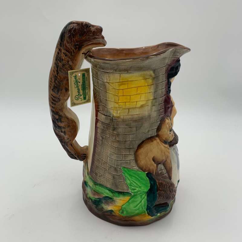 A.Reproduction "Old Feeding Time" Jug by Samuel Alcock