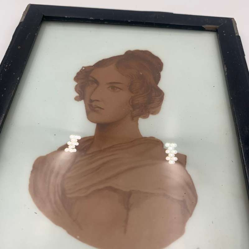 Transfer on Porcelain of Emily Brote