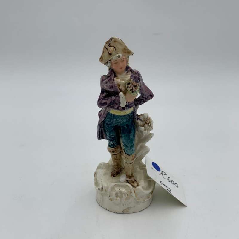 "1797" Man with Flowers Figurine
