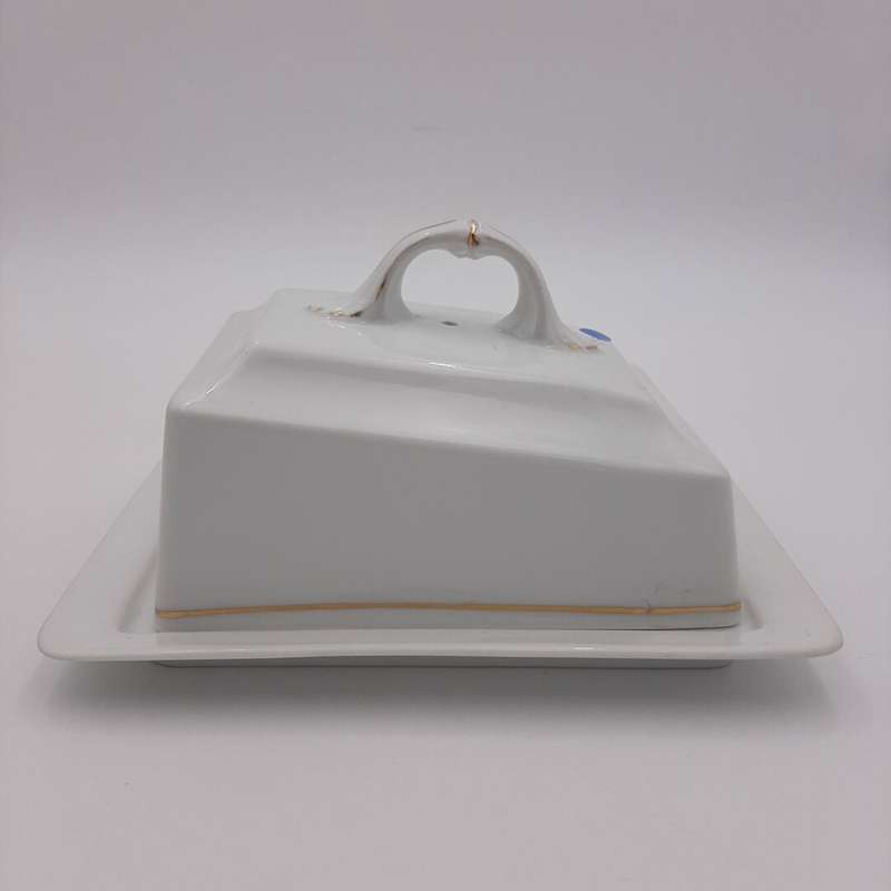 White Butter Dish