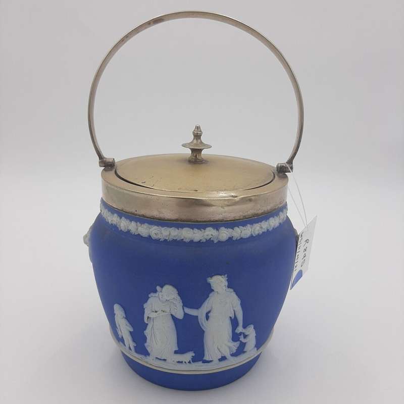 Large Blue Pot with Lid