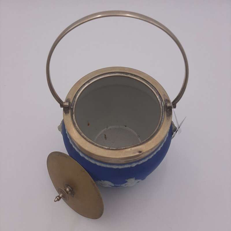 Large Blue Pot with Lid