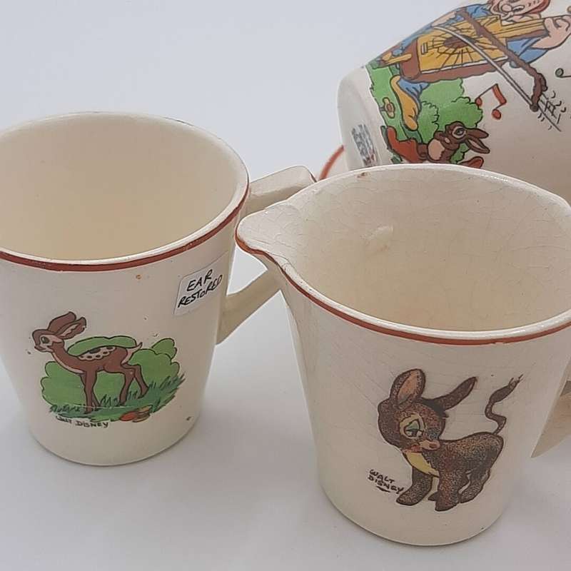 "Wade Heath" 1930 Walt Disney Childrens Tea Set