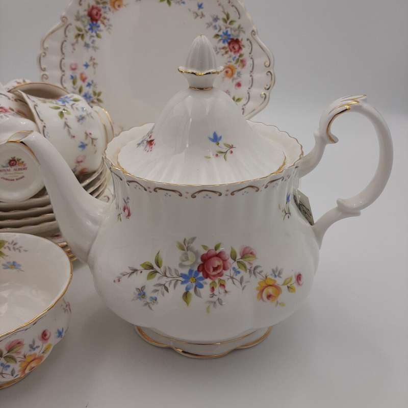 Royal Albert "Jubilee Rose" Tea Set