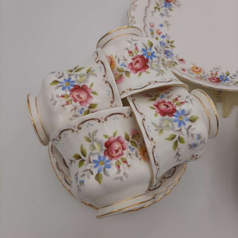 Royal Albert "Jubilee Rose" Tea Set