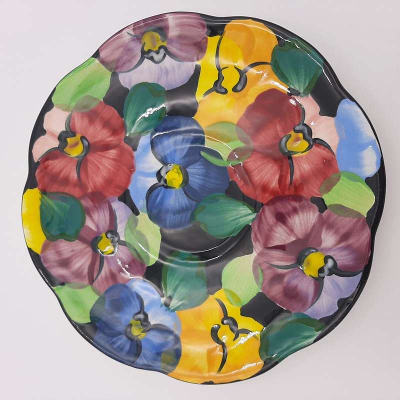ME hand painted Saucer