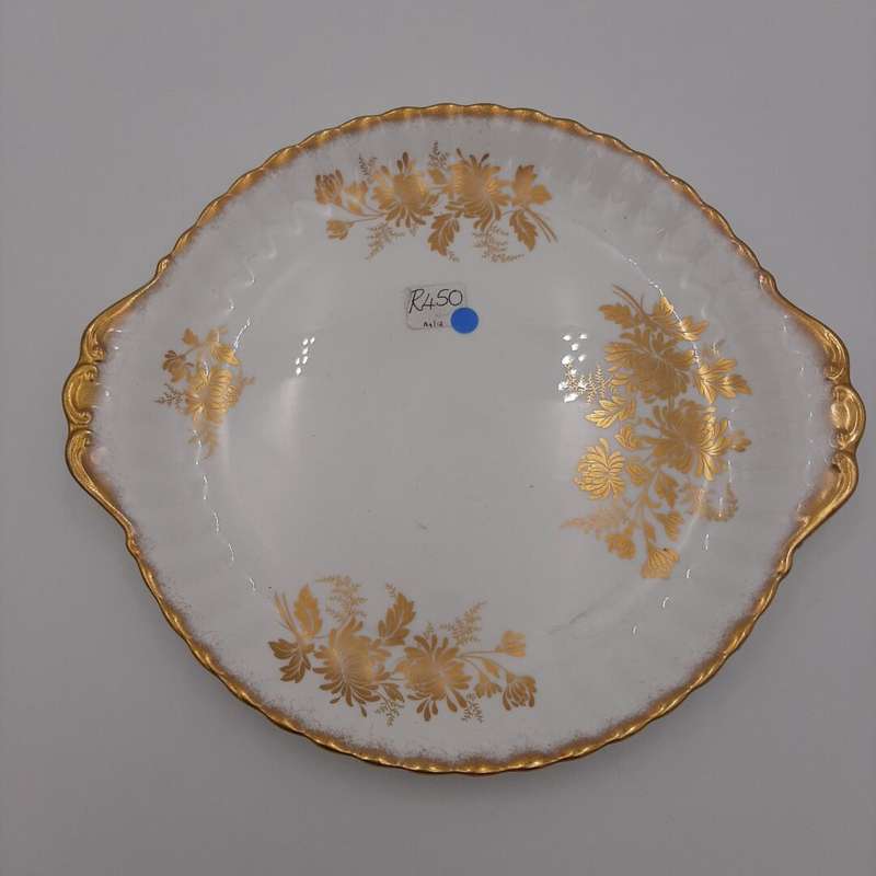 "Royal Albert" Golden Glory Cake Plate