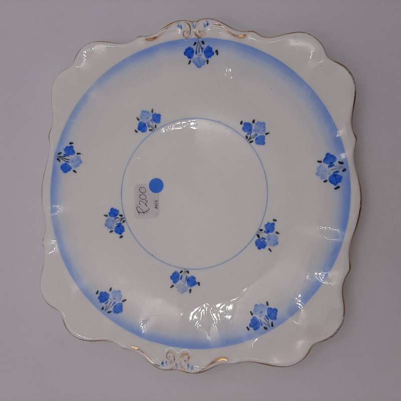 "Bell China" Cake Plate