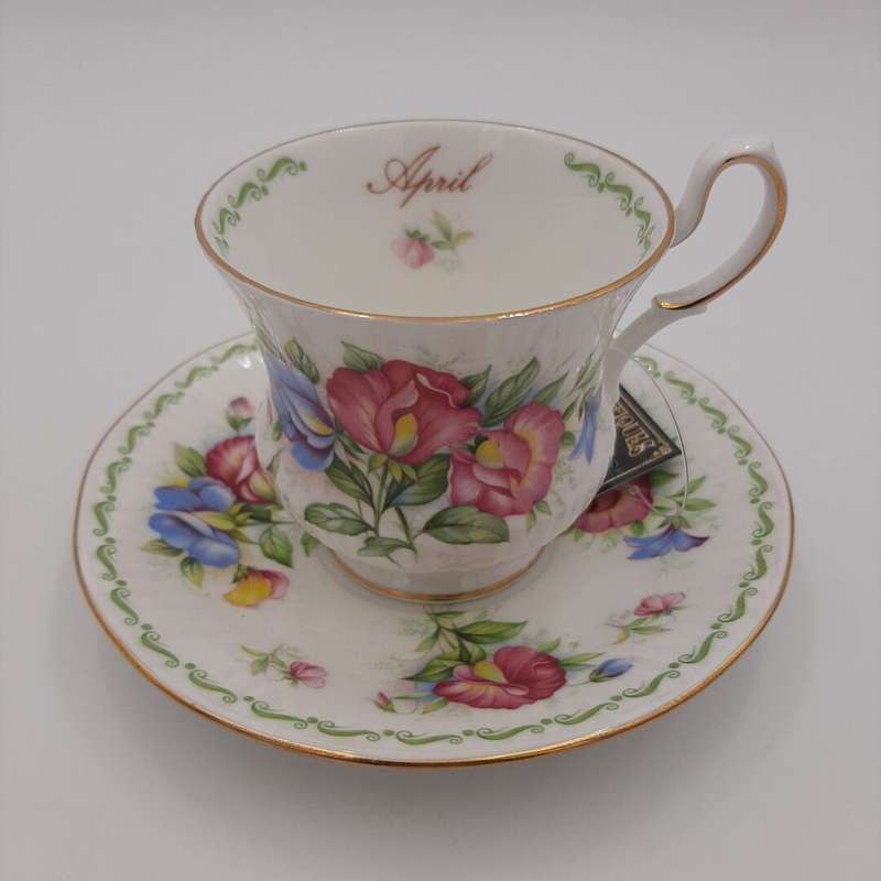 "Queen's China" Cup and Saucer