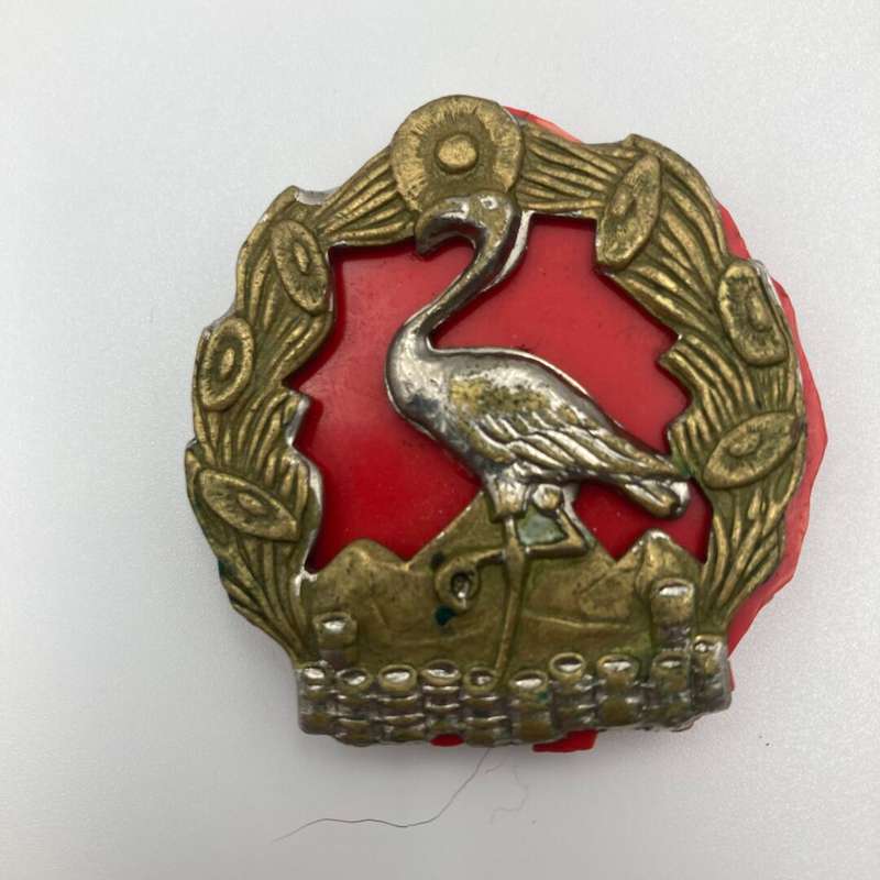 2 SAI BATT Bi-Metal Cap Badge