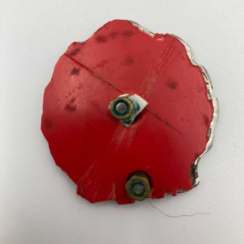 2 SAI BATT Bi-Metal Cap Badge