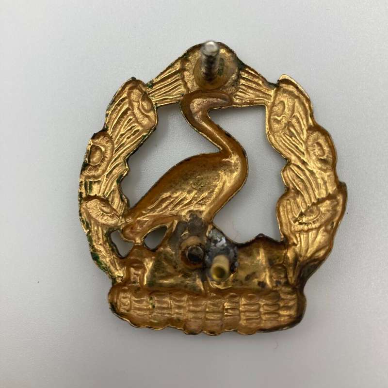 2 SAI BATT Bi-Metal Cap Badge