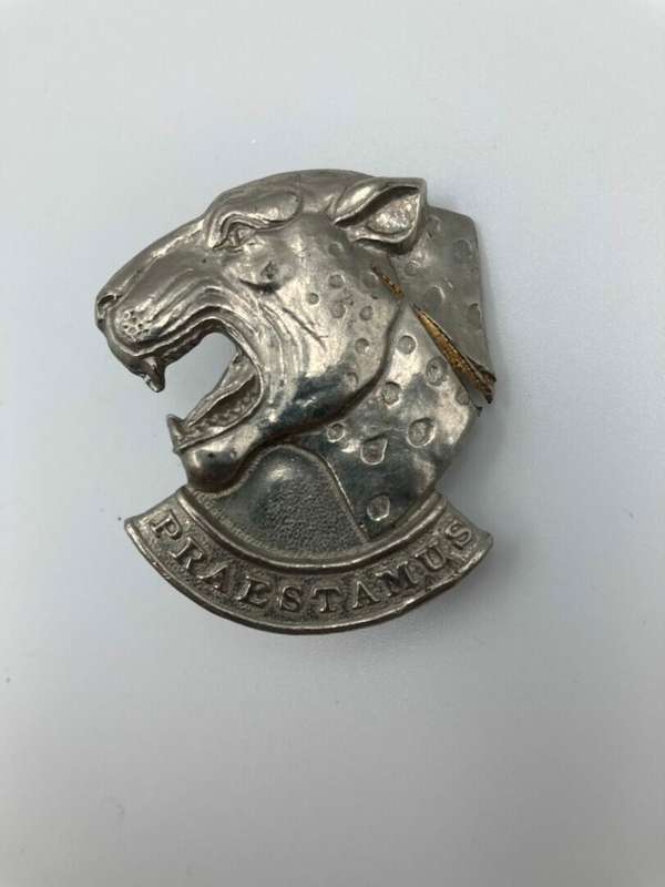 121 BATT Cap Badge Nickel Plated