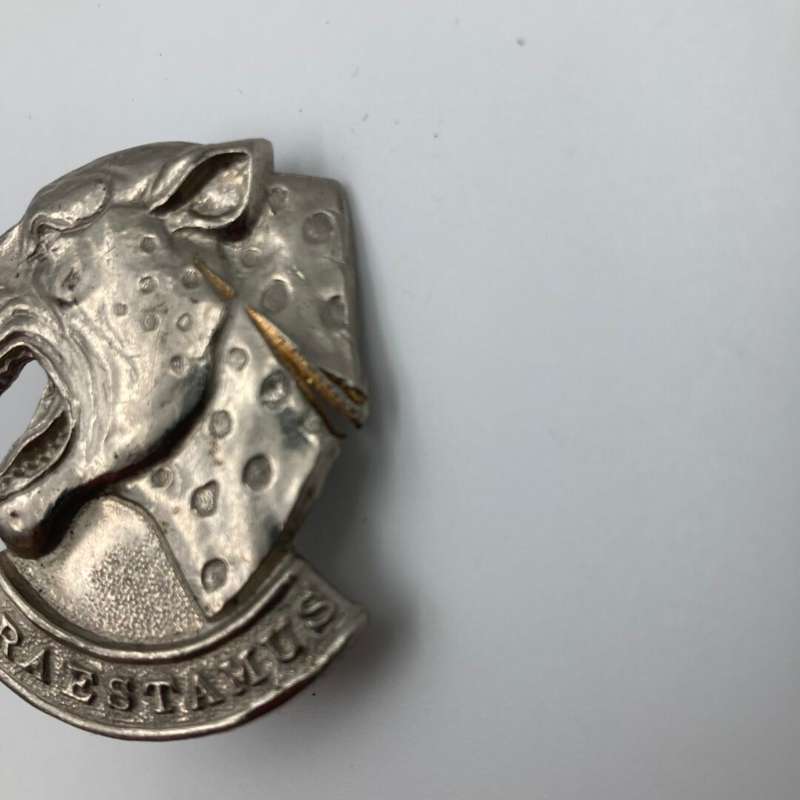 121 BATT Cap Badge Nickel Plated