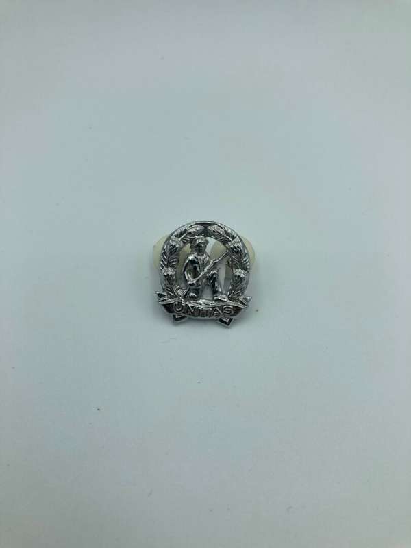 Commando Chrome Mess Dress Collar Badge