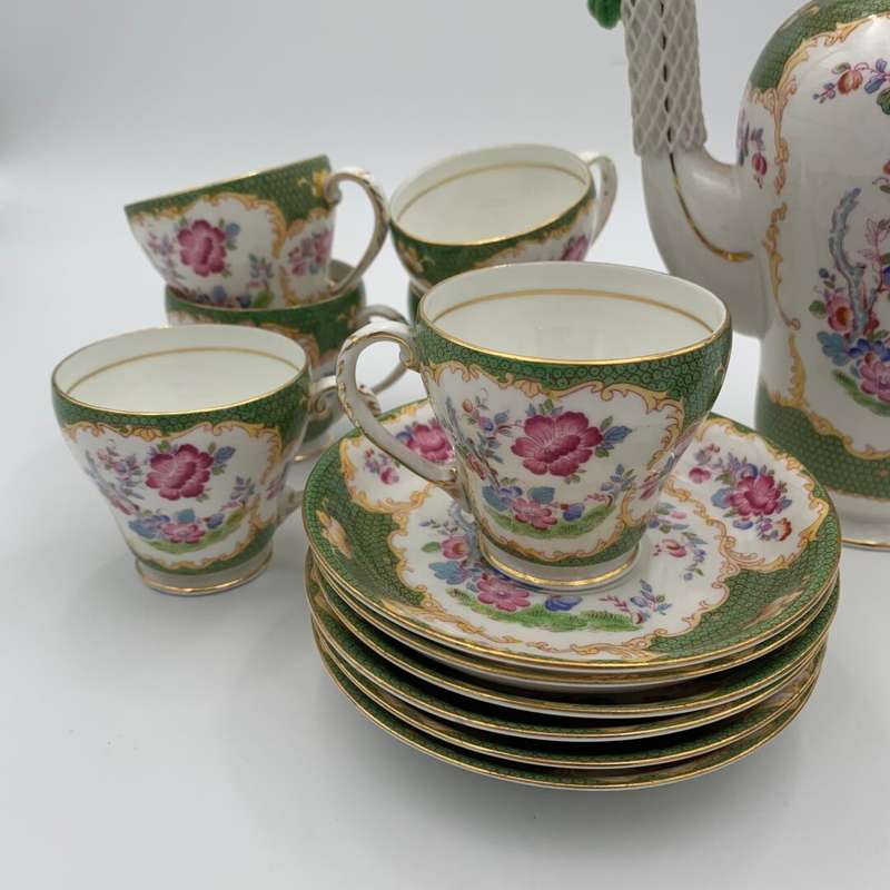 "A.B.J Grafton Canton" Demitasse Coffee/Tea Set