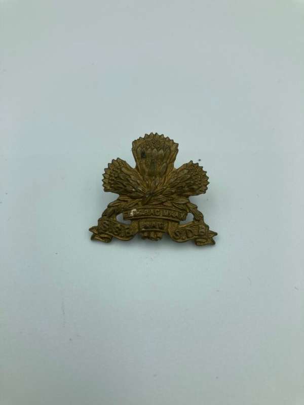 S.S.B Brass Collar Badge