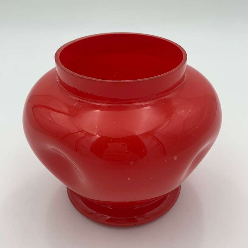 Red Glass Bowl/Vase