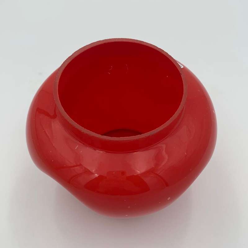 Red Glass Bowl/Vase