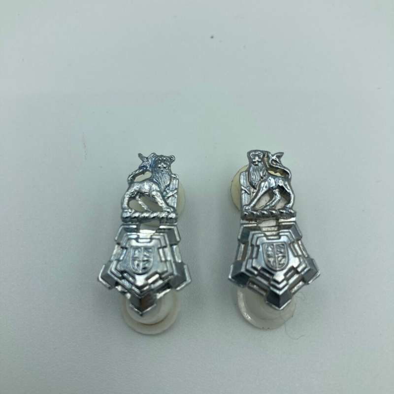 SA Staff Corps Chrome Mess Dress Collar Set
