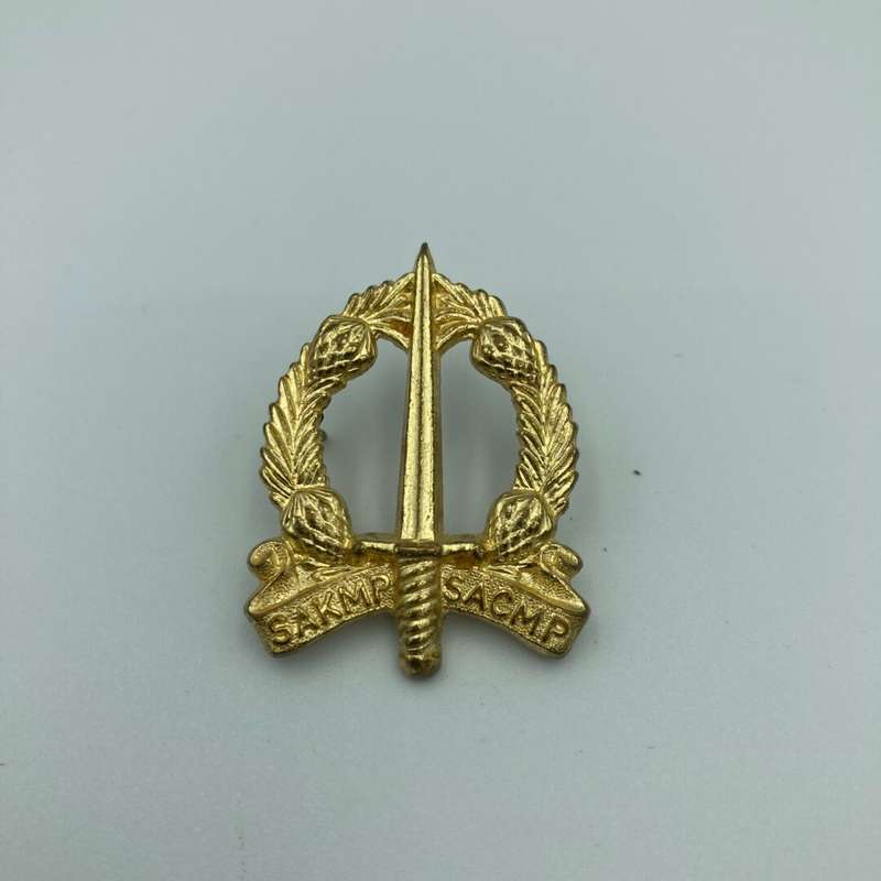 SA Corps of Military Police Collar Badge