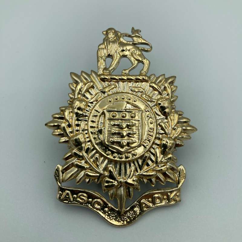 Admin Service Corps Cap Badge